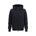 Moose Knuckles Black Nylon Full-Length Jacket