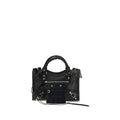 Sac à bandoulière Balenciaga noir en cuir d'agneau Ovis Aries