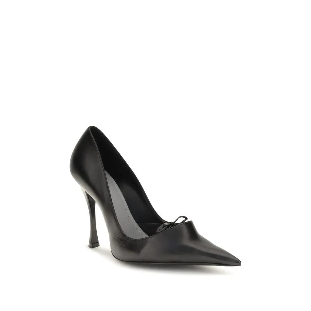 Escarpins à talons hauts Balenciaga en agneau noir (Ovis Aries)