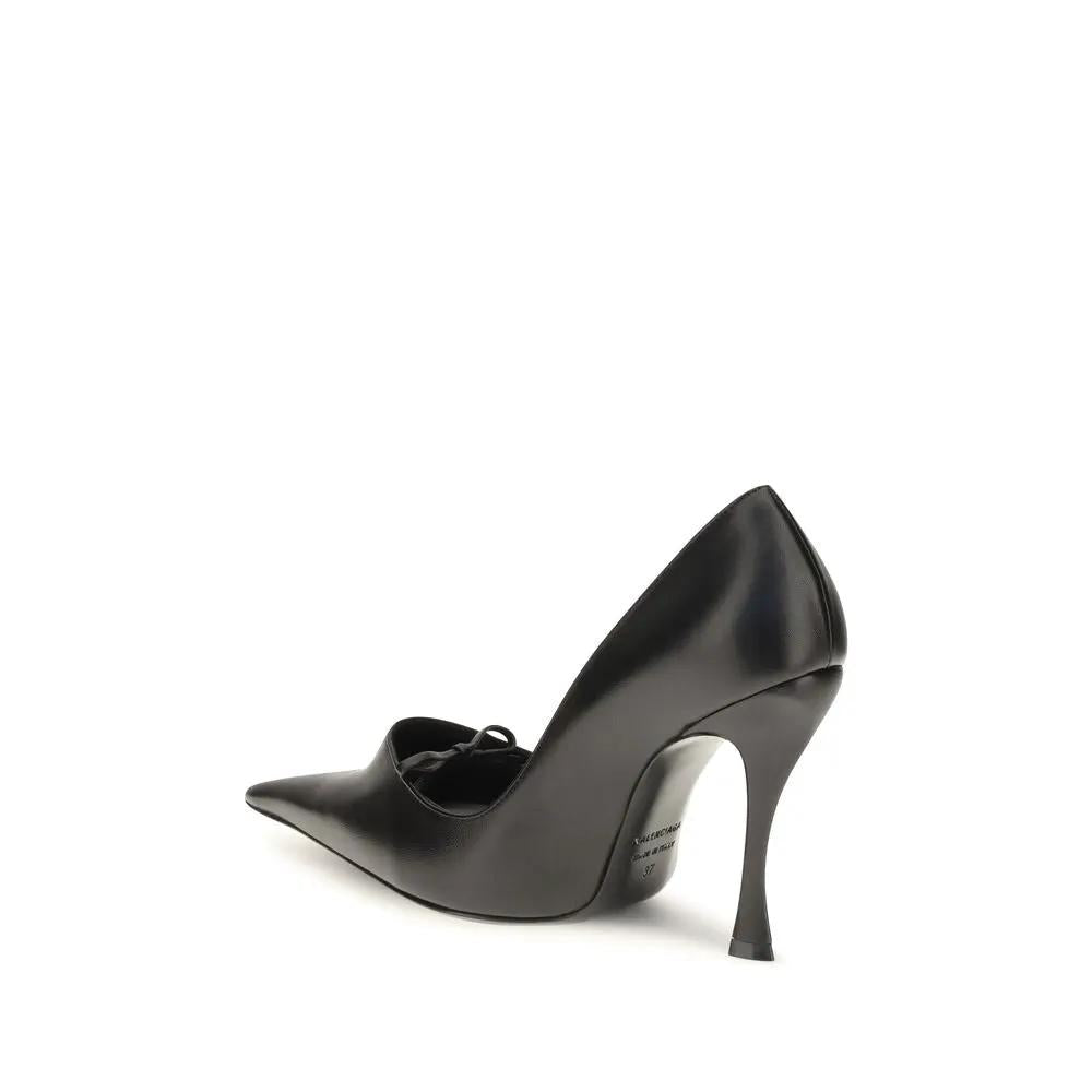 Escarpins à talons hauts Balenciaga en agneau noir (Ovis Aries)