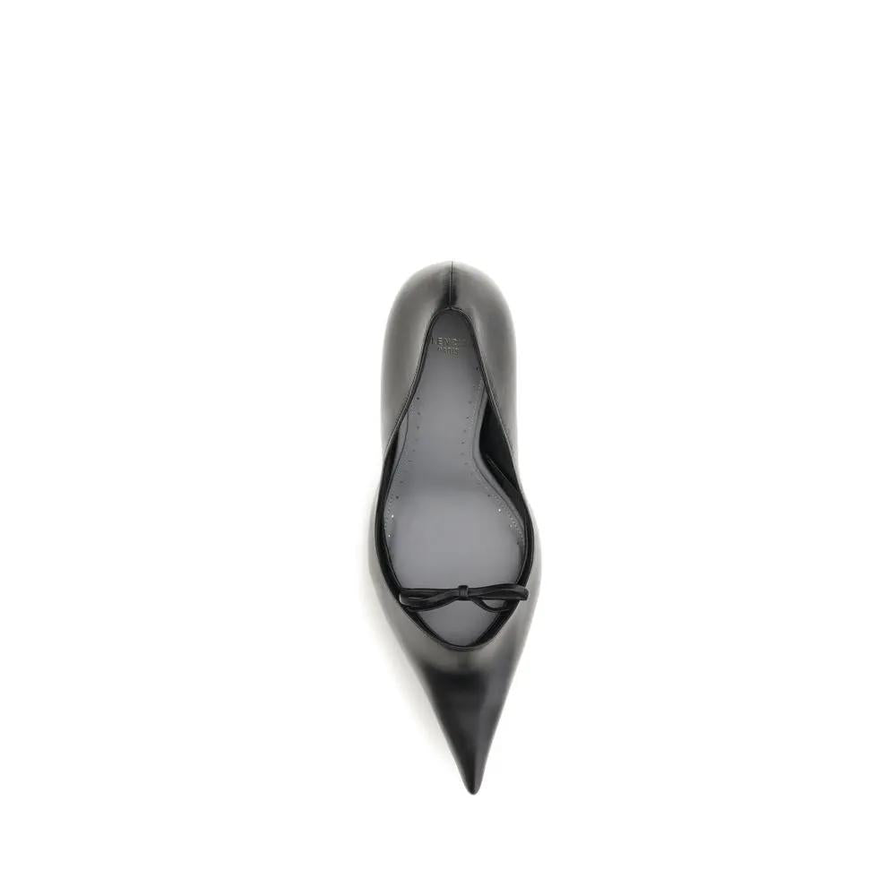 Escarpins à talons hauts Balenciaga en agneau noir (Ovis Aries)