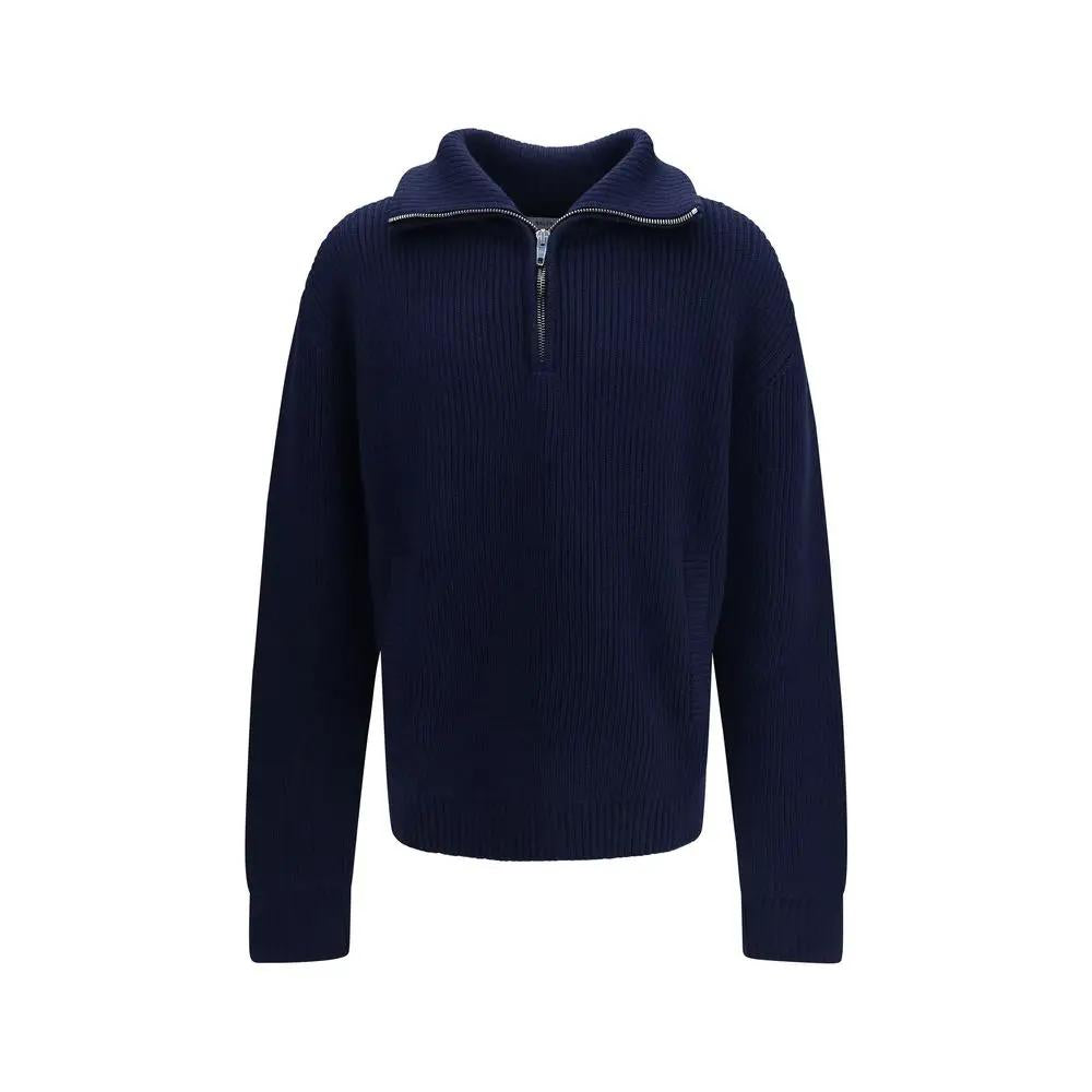 Balenciaga Blue Wool Oves Aries Sweatshirt