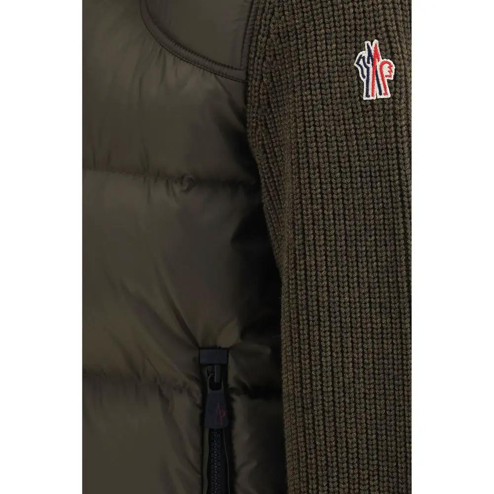 Sweat-shirt oversize Moncler Grenoble en laine marron