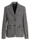 Blazer Versace en laine vierge bicolore