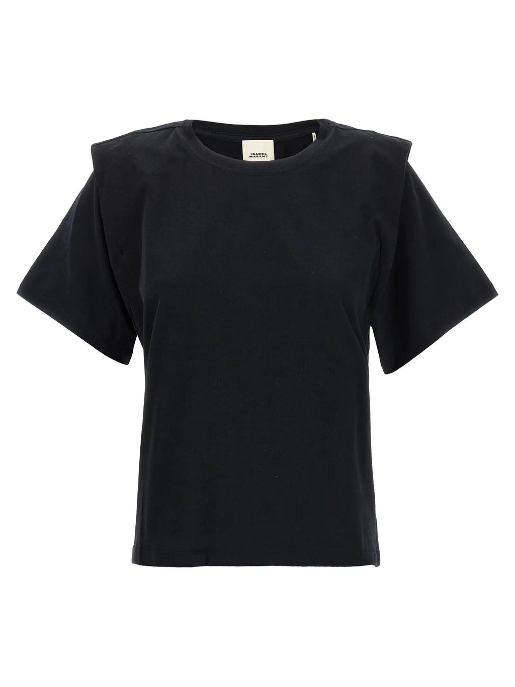 T-shirt en coton noir Isabel Marant