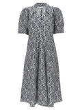 Ganni Multicolor Cotton Casual Dress