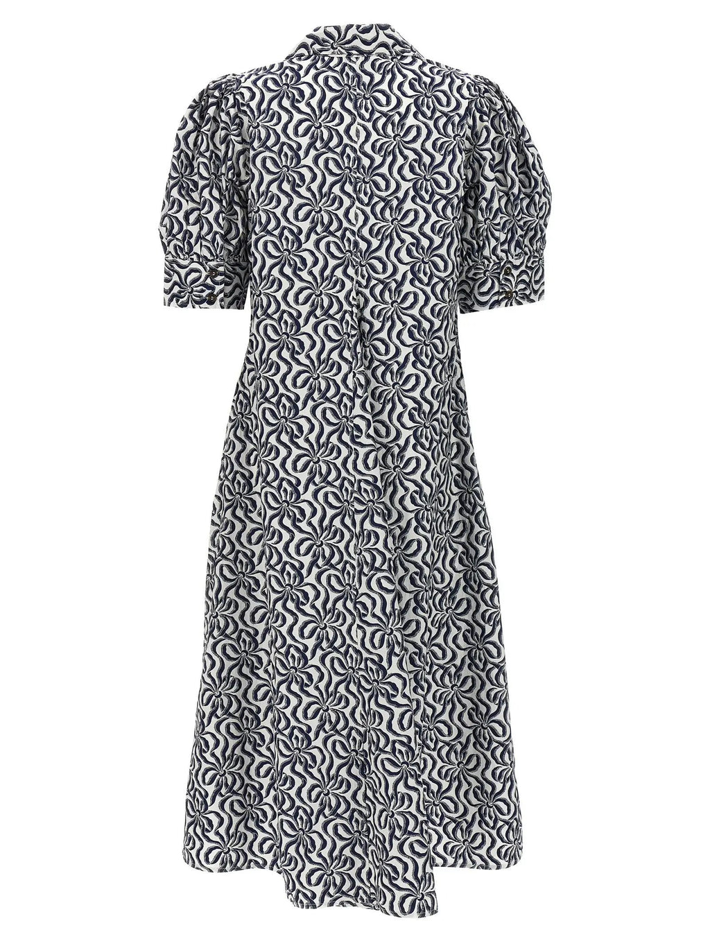 Ganni Multicolor Cotton Casual Dress