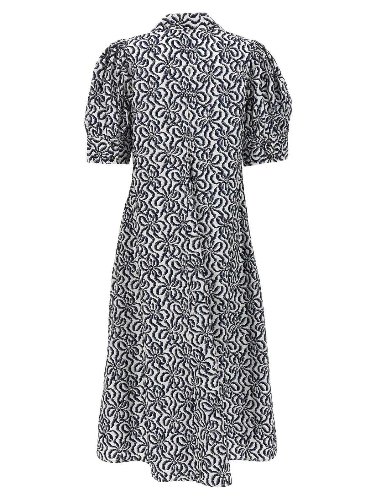 Ganni Multicolor Cotton Casual Dress