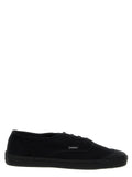 Saint Laurent Saint Laurent Black Cotton Low Top Sneakers