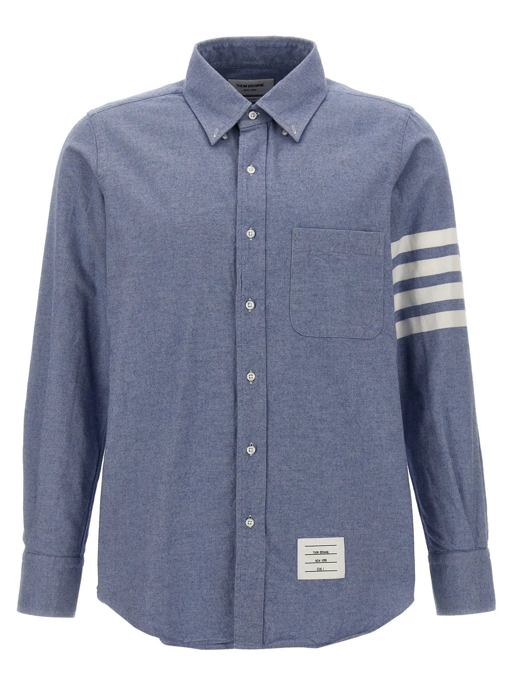 Thom Browne Thom Browne Blue Cotton Blouse