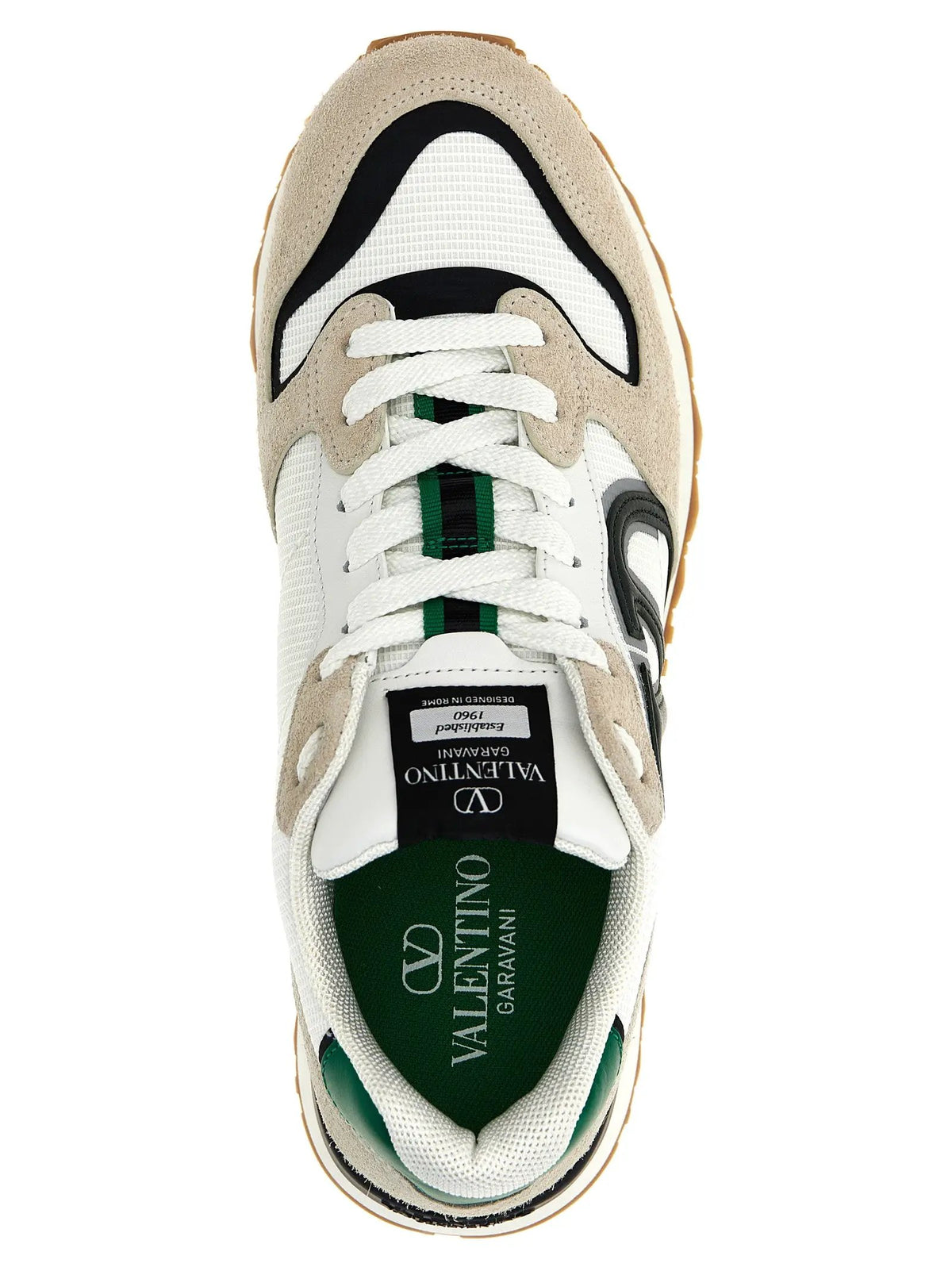 Valentino Garavani Valentino Garavani Multicolor Calfskin Athletic Sneakers