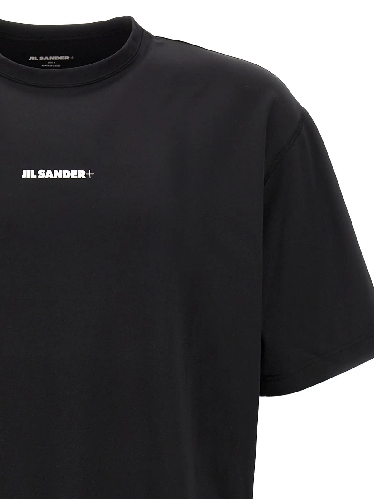 Jil Sander Jil Sander Black Polyester T-Shirt