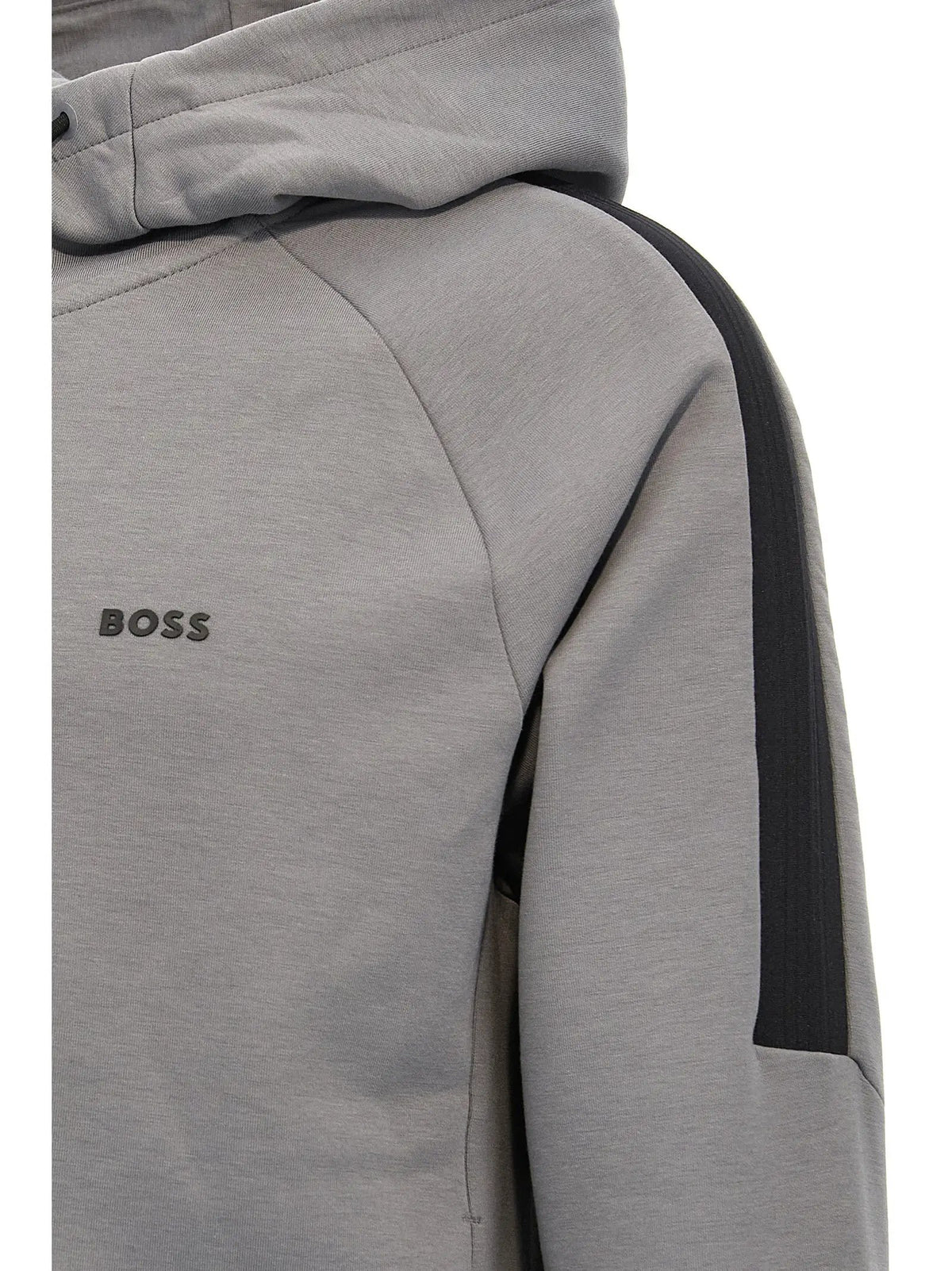 Hugo Boss Hugo Boss Gray Cotton Sweatshirt