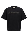 Jil Sander Jil Sander Black Cotton T-Shirt