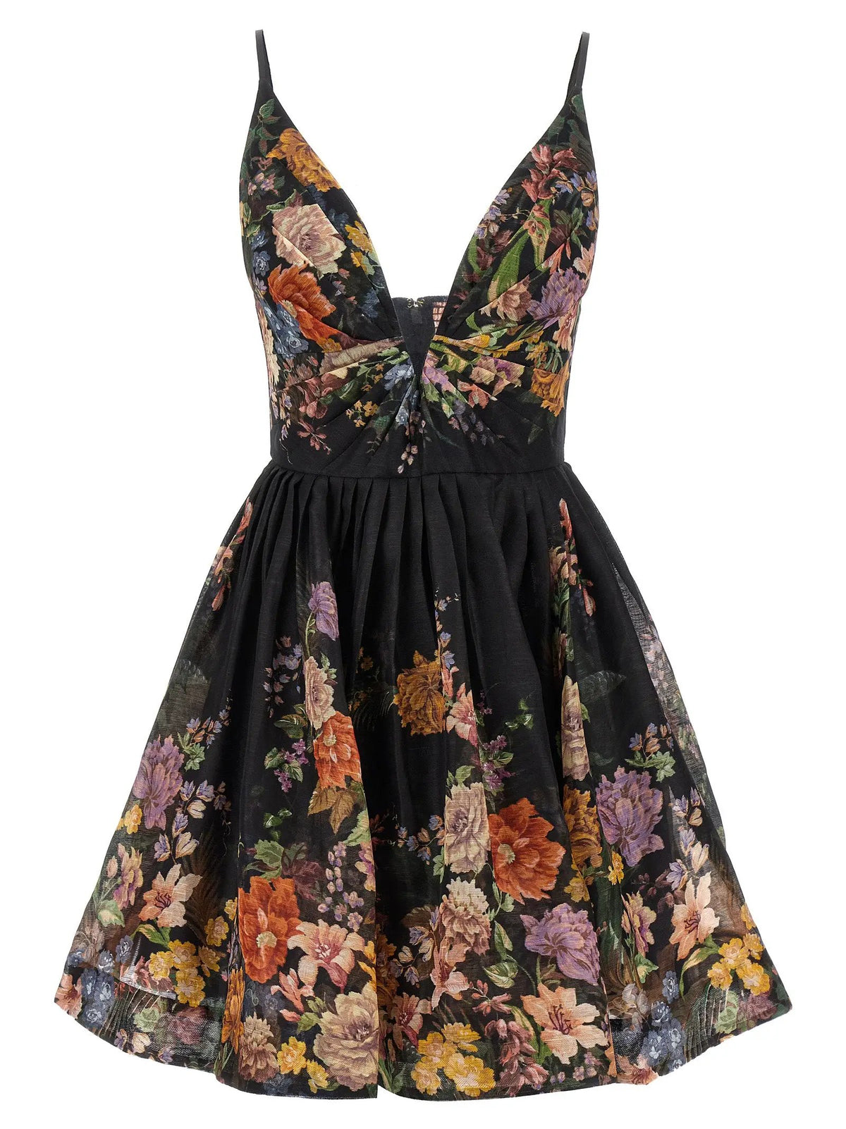 Zimmermann Zimmermann Black Linen Casual Dress