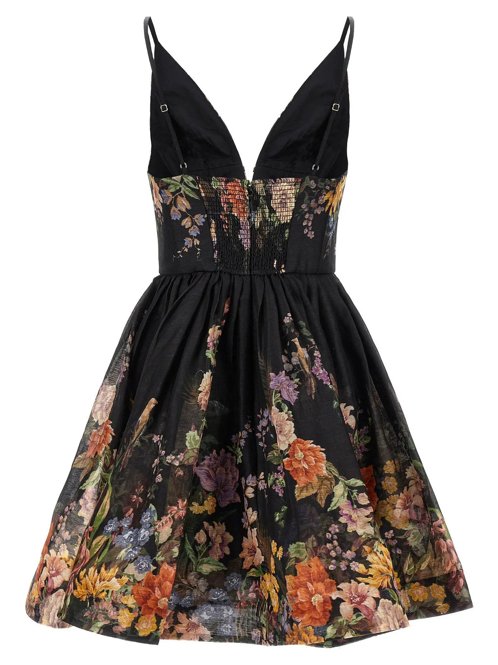 Zimmermann Zimmermann Black Linen Casual Dress