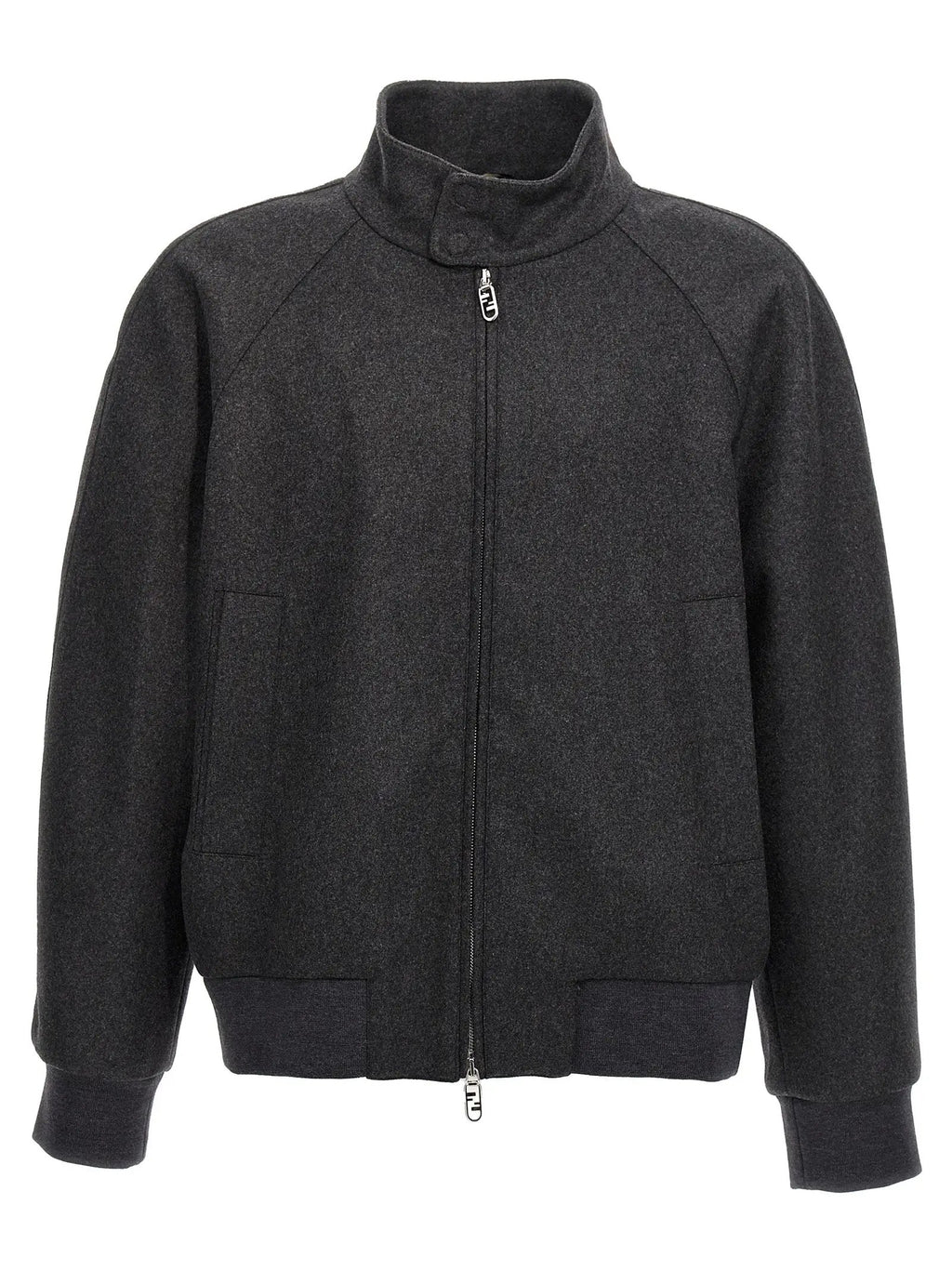 Fendi Fendi Gray Cashmere Jacket