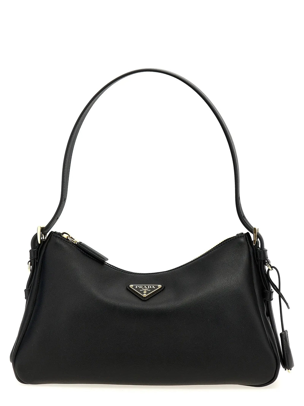 Prada Prada Black Calfskin Shoulder Bag