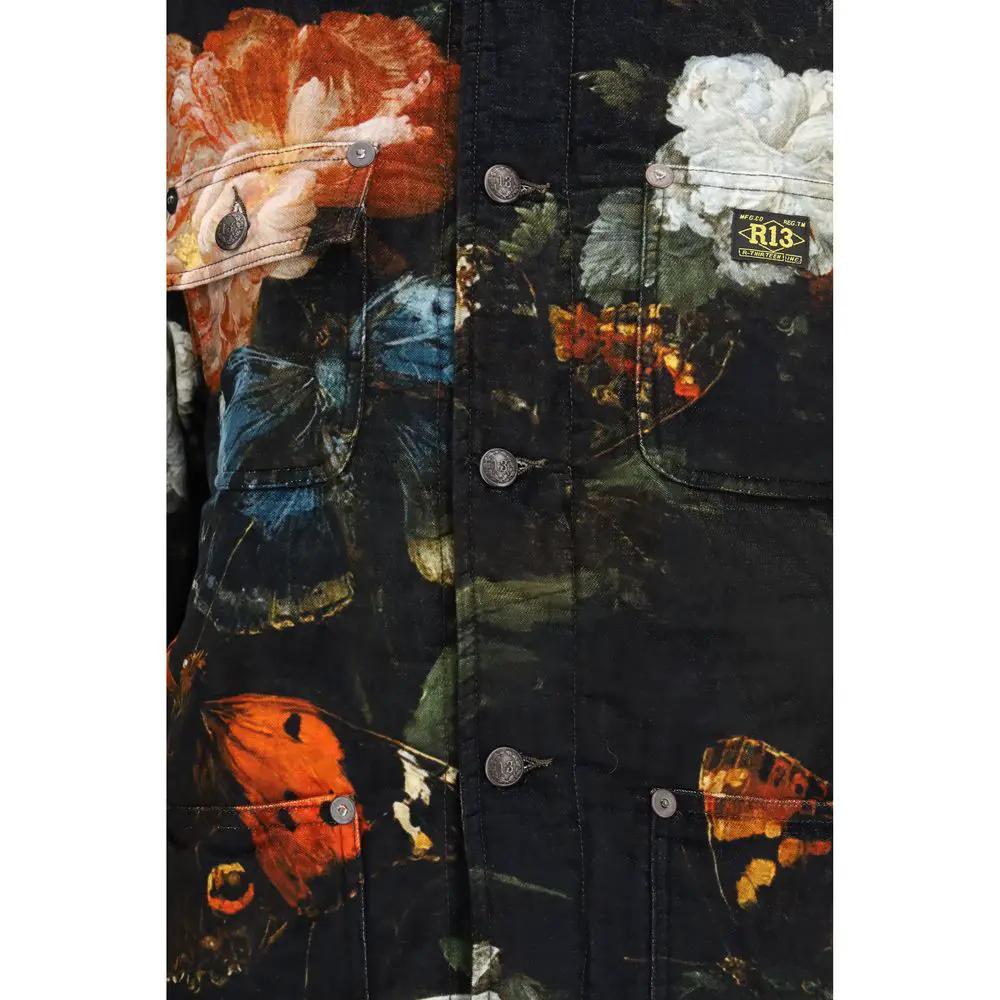 R13 R13 Black Cotton Jacket