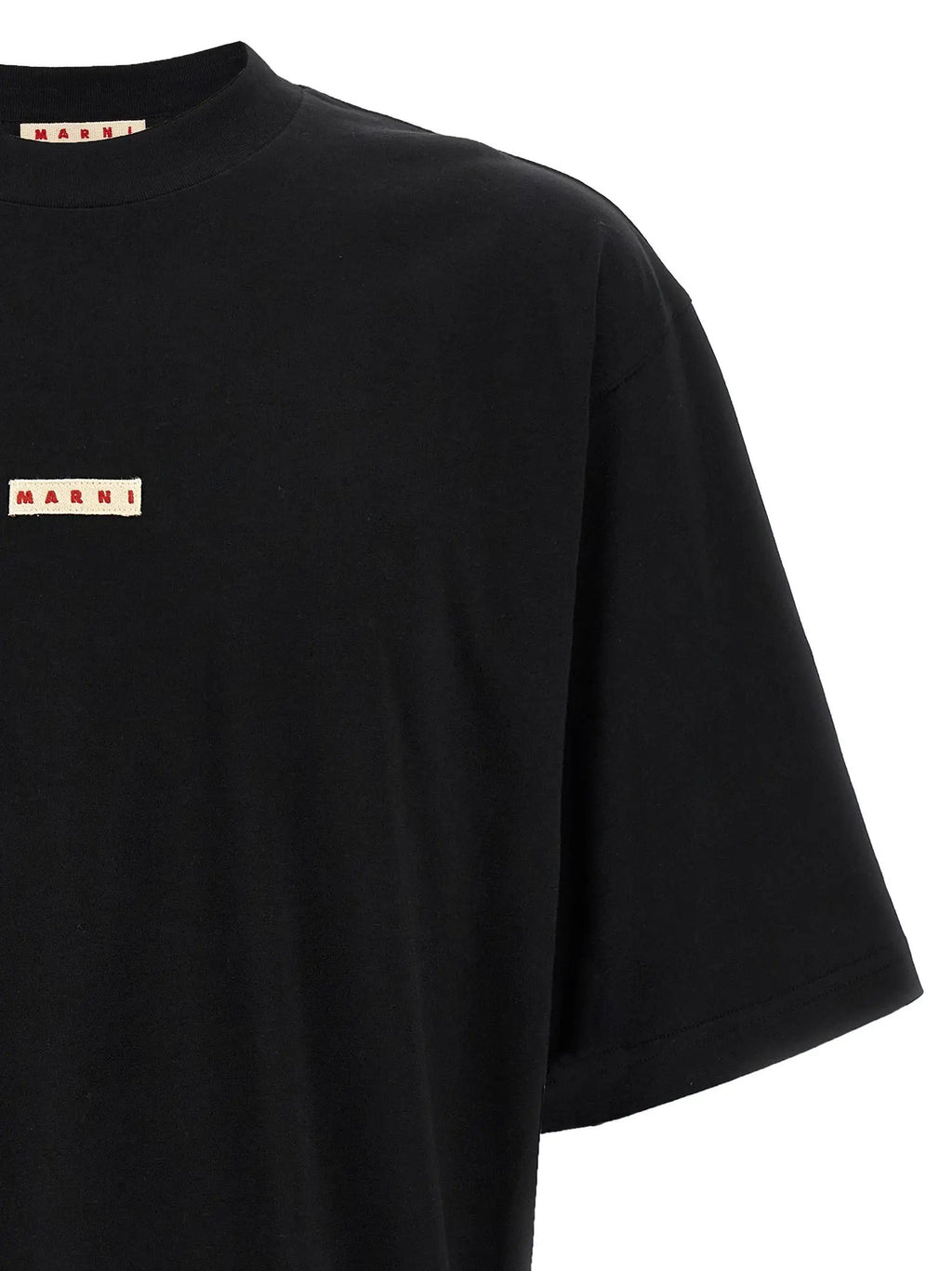 Marni Marni Black Cotton T-Shirt