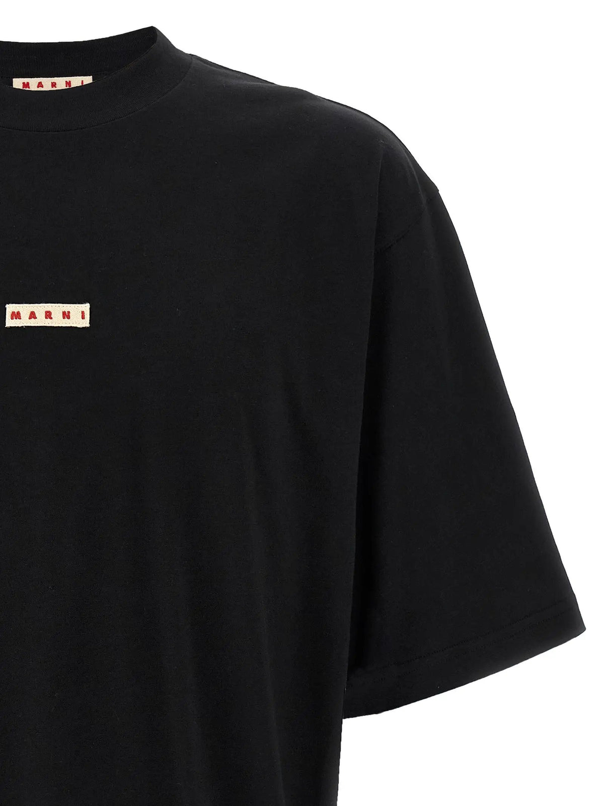 Marni Marni Black Cotton T-Shirt