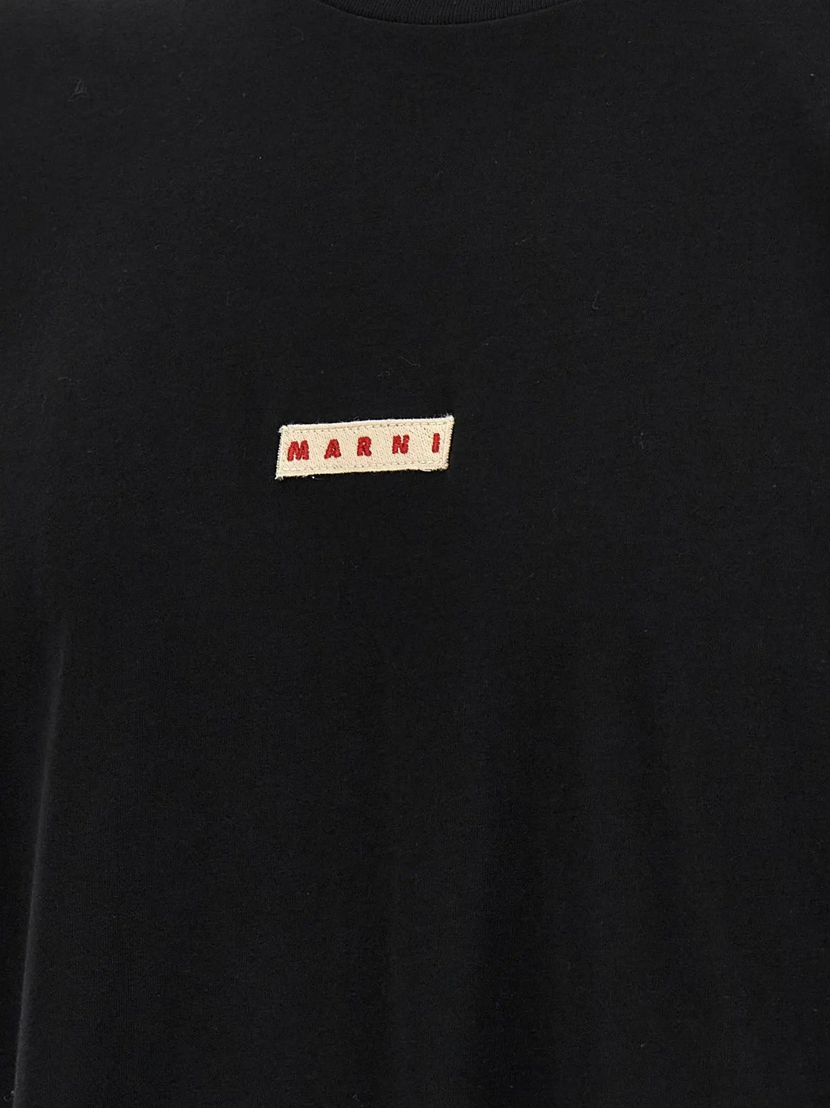 Marni Marni Black Cotton T-Shirt