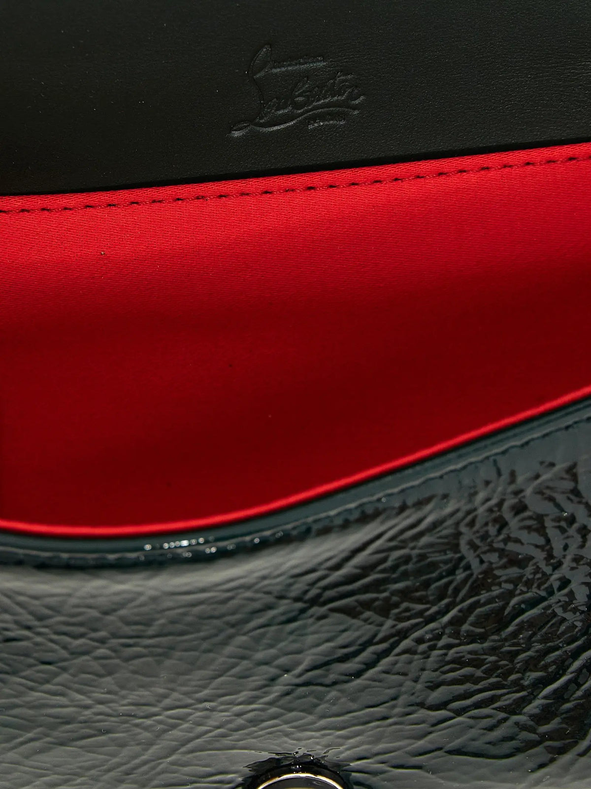 Christian Louboutin Christian Louboutin Bicolor Calfskin Crossbody Bag