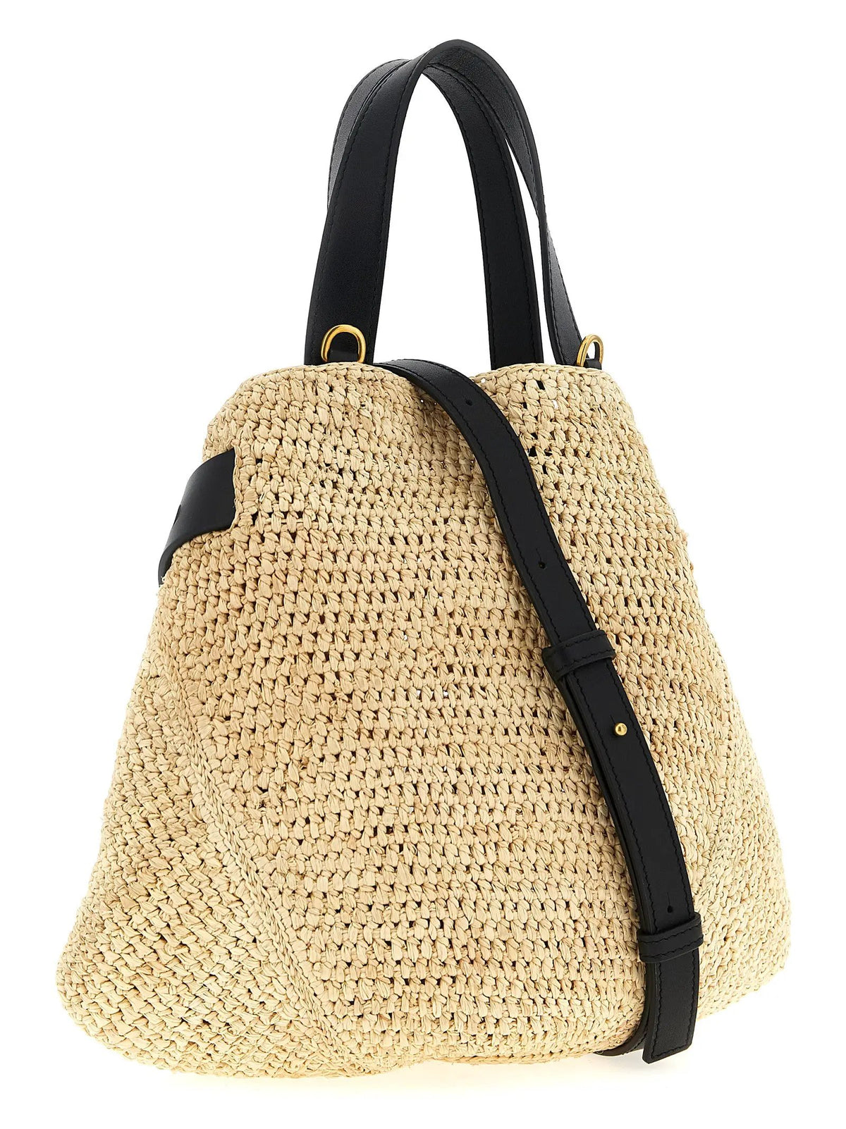 Loewe Loewe Beige Raffia Tote Bag