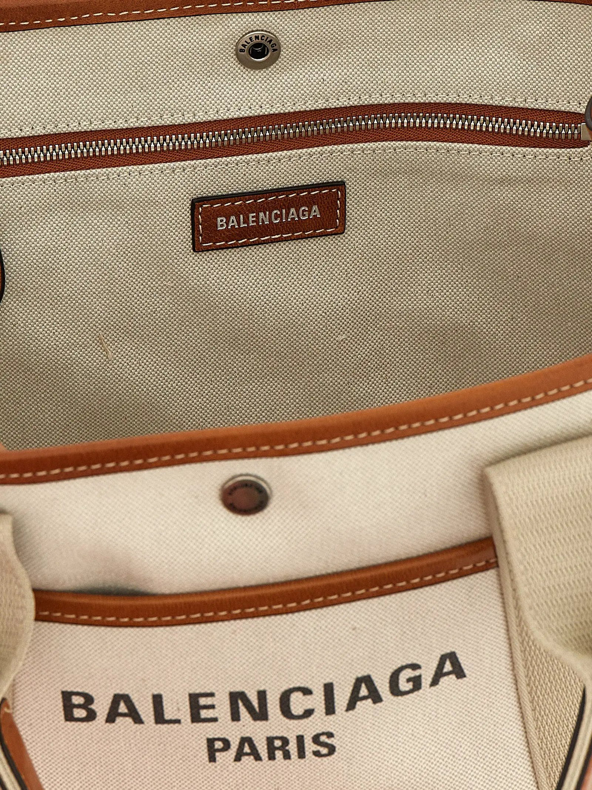 Balenciaga Balenciaga Beige Leather Tote Bag