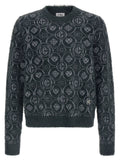 Casablanca Casablanca Gray Wool Cardigan