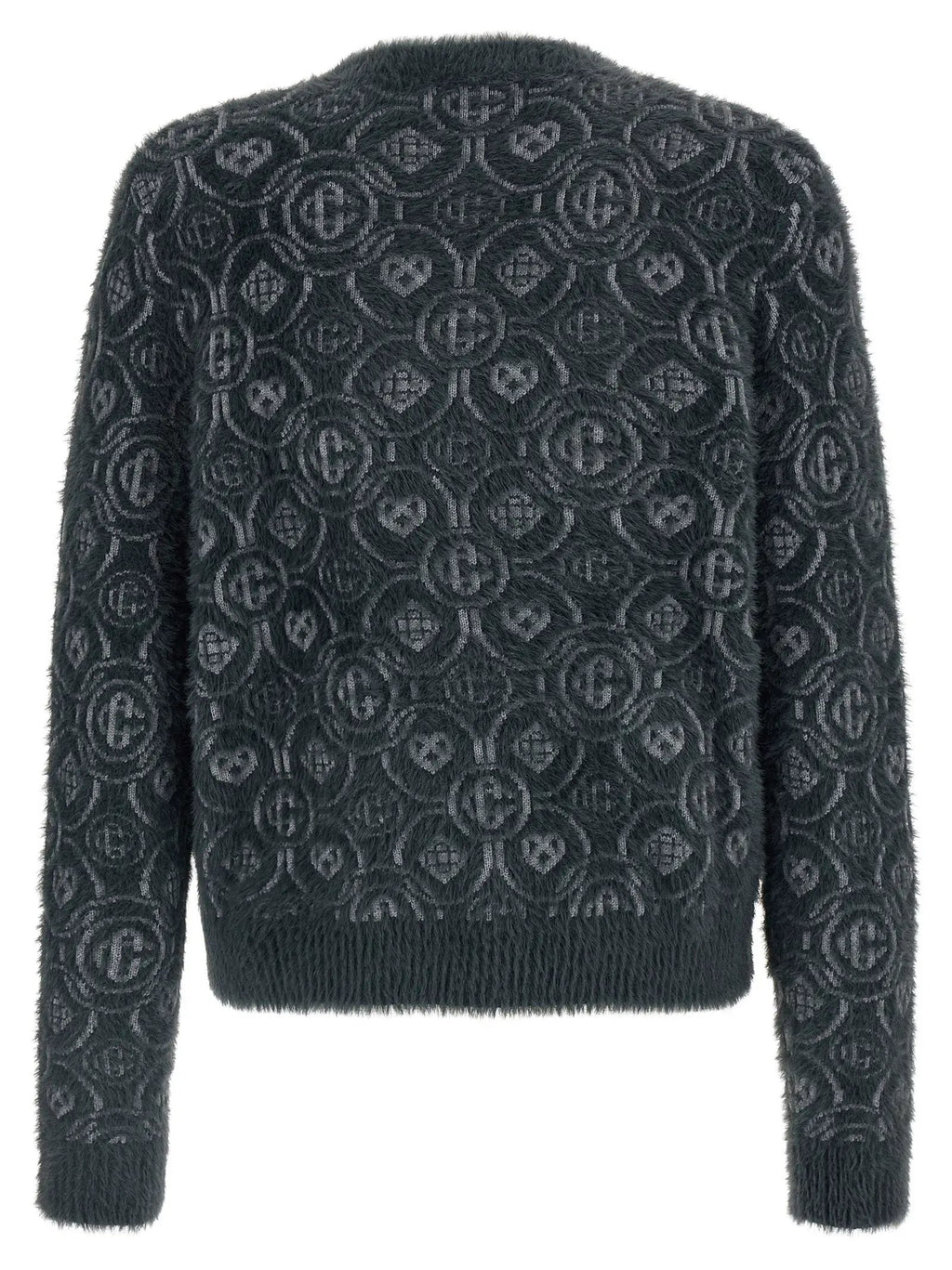 Casablanca Casablanca Gray Wool Cardigan