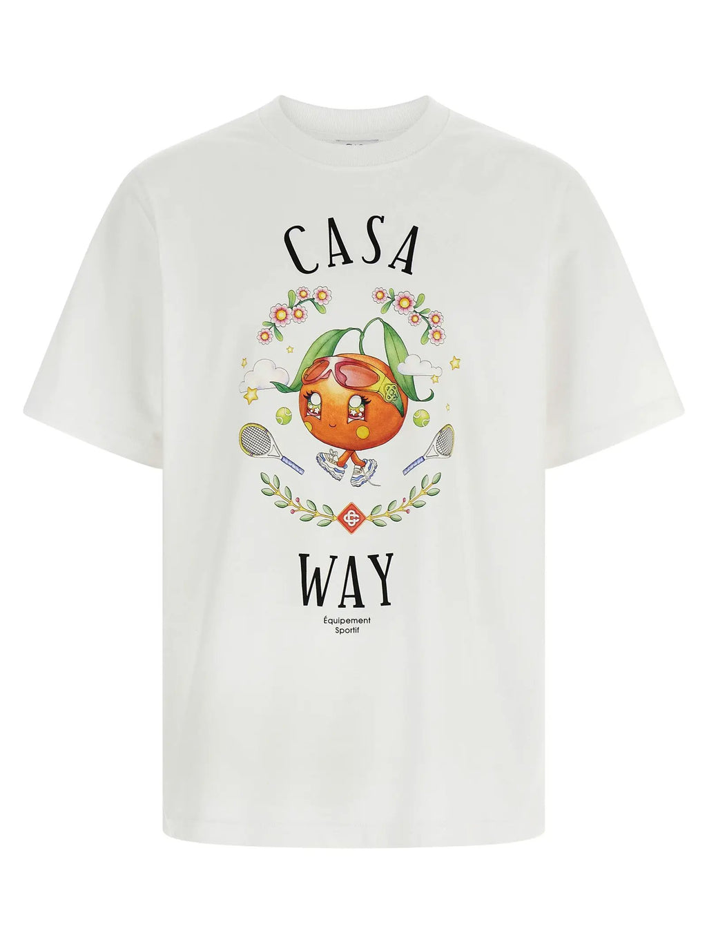 Casablanca Casablanca White Organic Cotton Sportswear