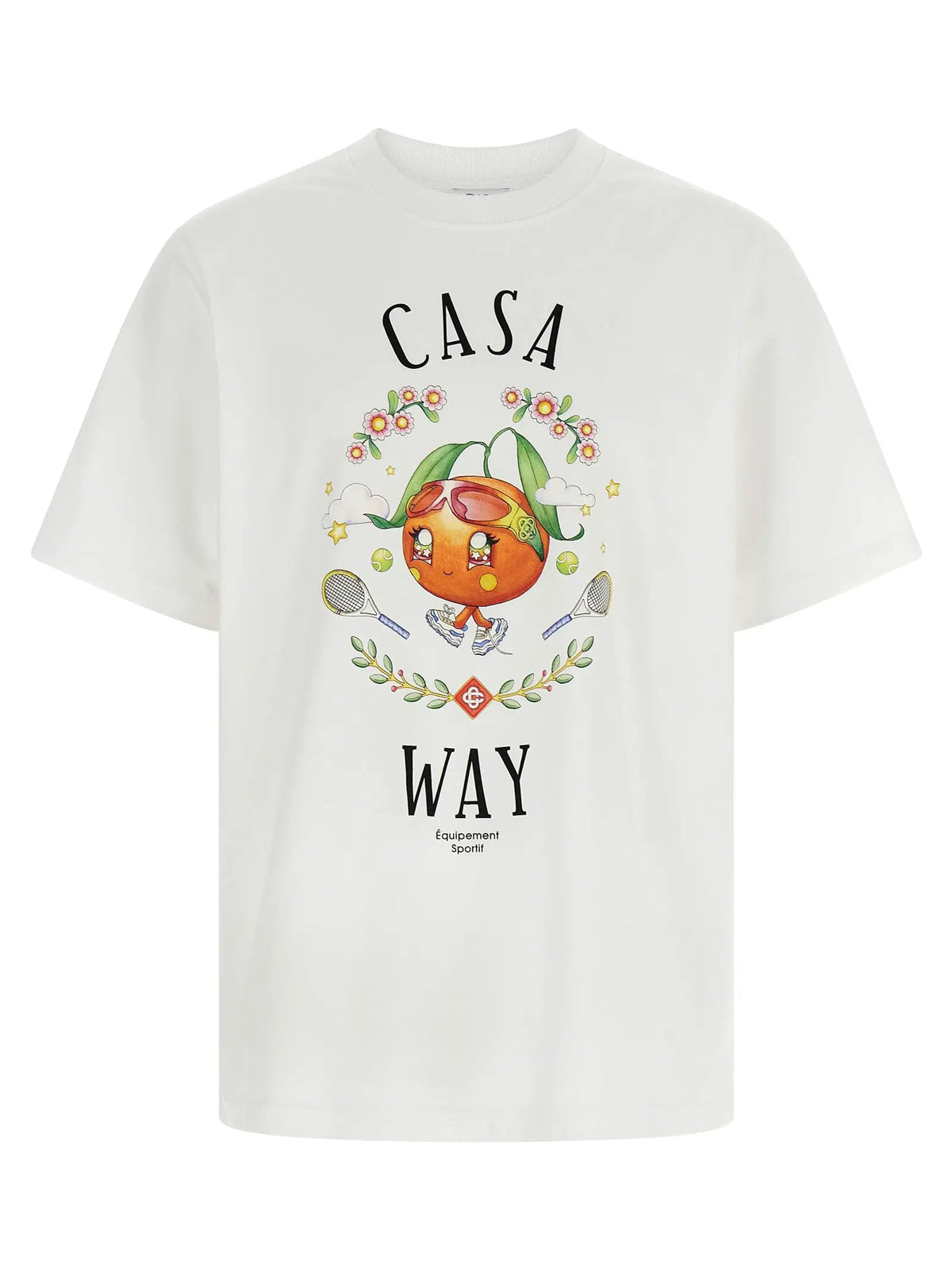 Casablanca Casablanca White Organic Cotton Sportswear