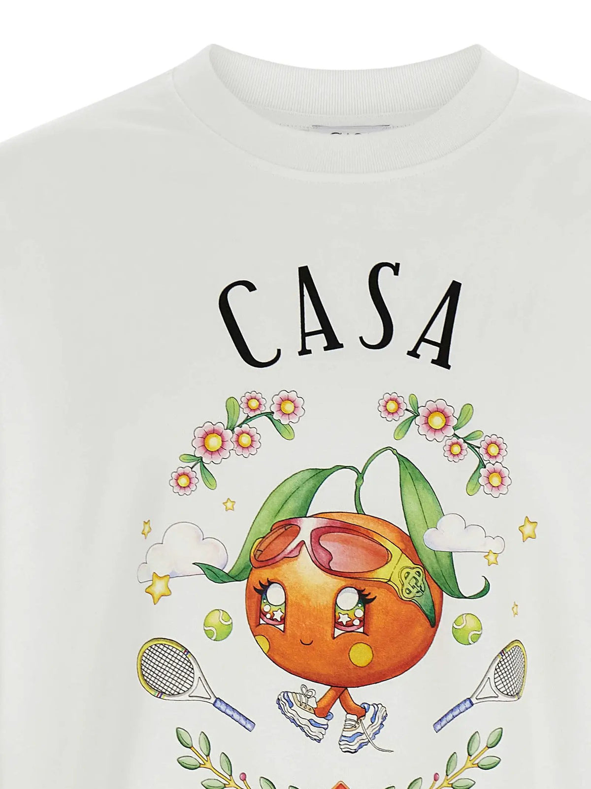 Casablanca Casablanca White Organic Cotton Sportswear