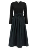Max Mara Max Mara Black Viscose Long Dress