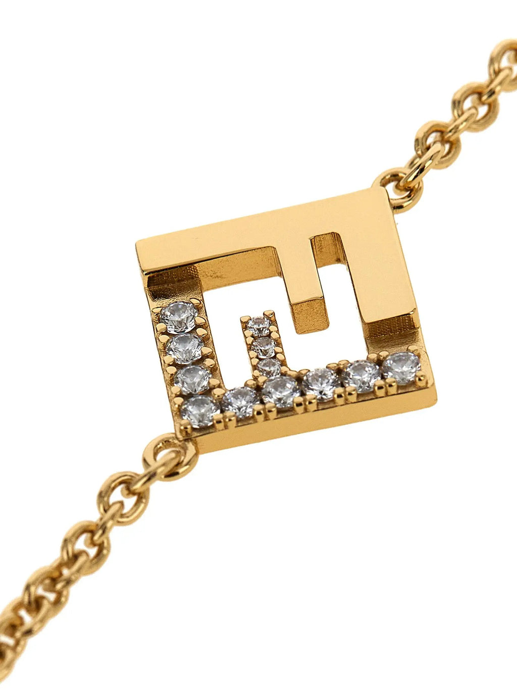 Fendi Fendi Gold Brass Sunglasses