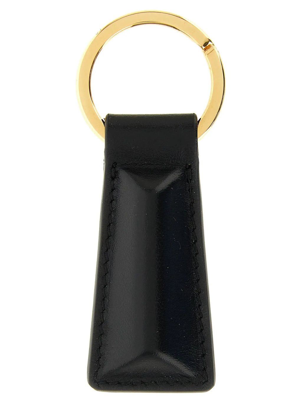Jil Sander Jil Sander Black Calfskin Keychain