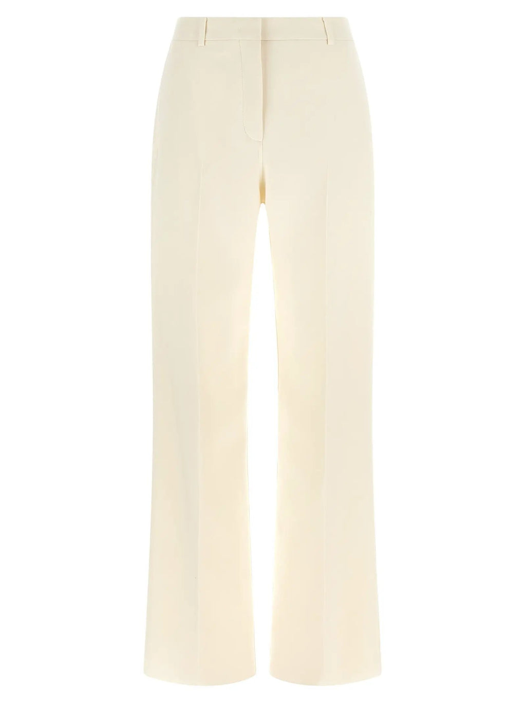 Fendi Fendi White Virgin Wool Dress Pants