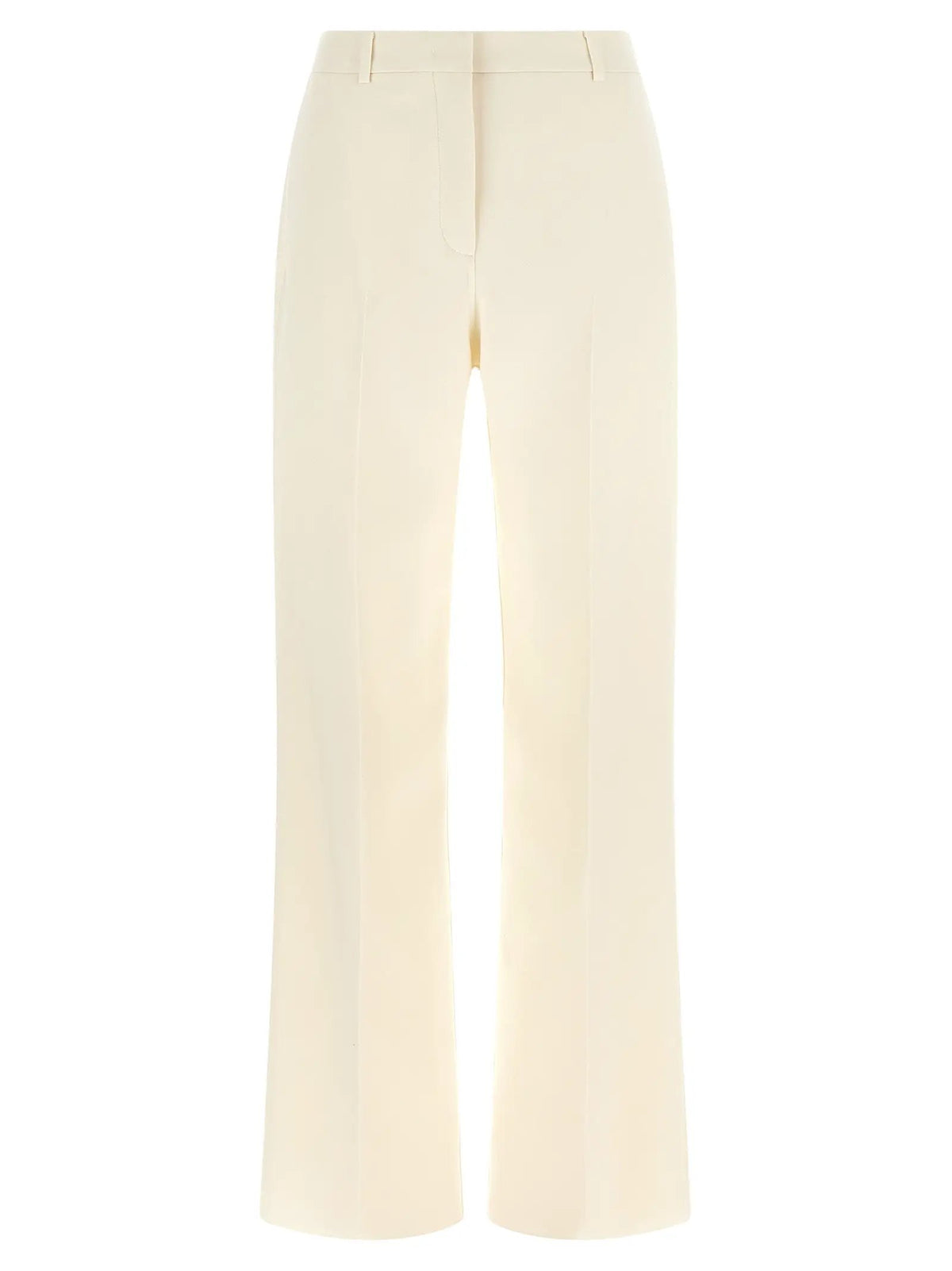 Fendi Fendi White Virgin Wool Dress Pants