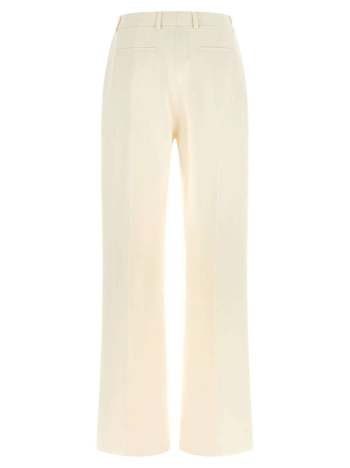 Fendi Fendi White Virgin Wool Dress Pants