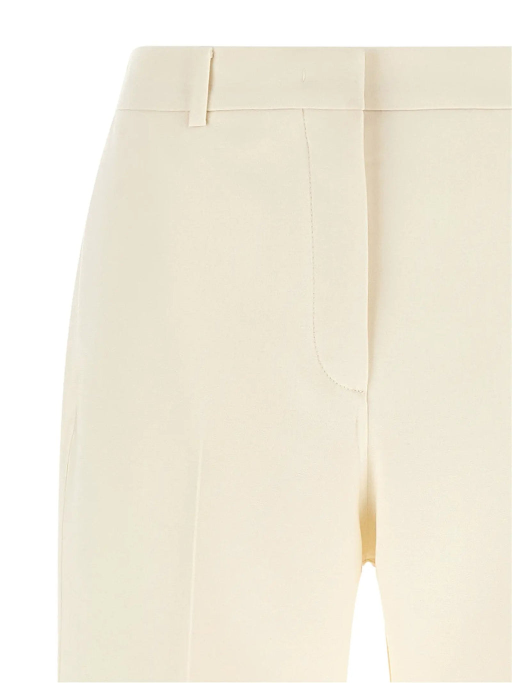 Fendi Fendi White Virgin Wool Dress Pants