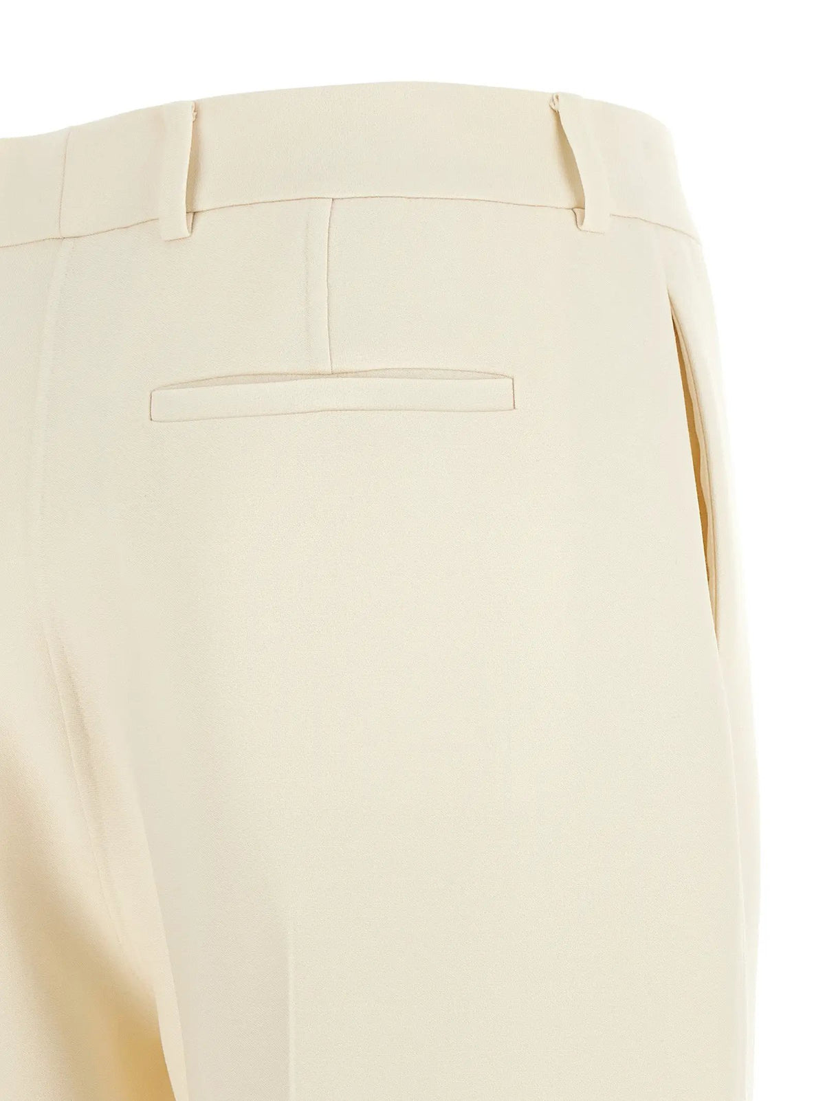 Fendi Fendi White Virgin Wool Dress Pants