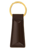 Jil Sander Jil Sander Brown Calfskin Keychain