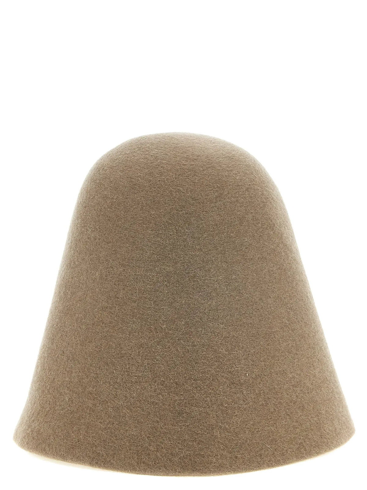 Jacquemus Jacquemus Beige Merino Wool Hat