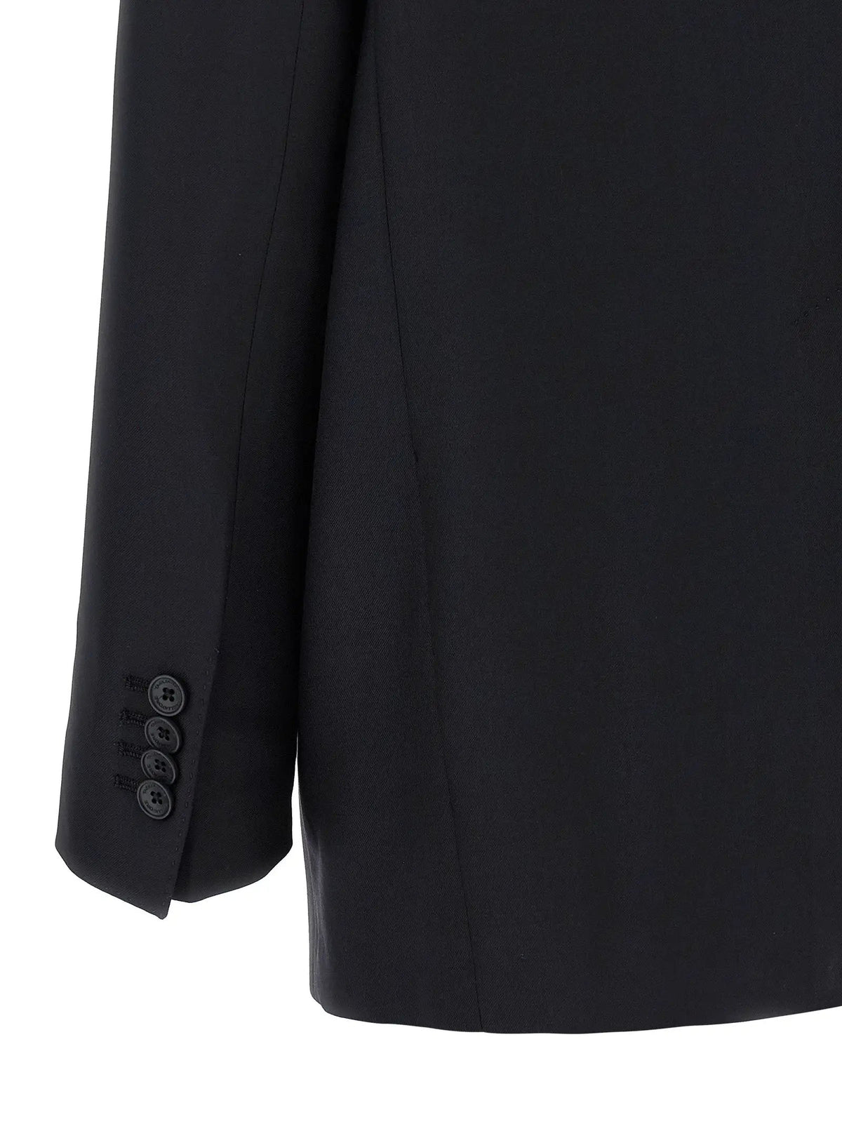 Tagliatore Tagliatore Black Virgin Wool Two-Piece Suit