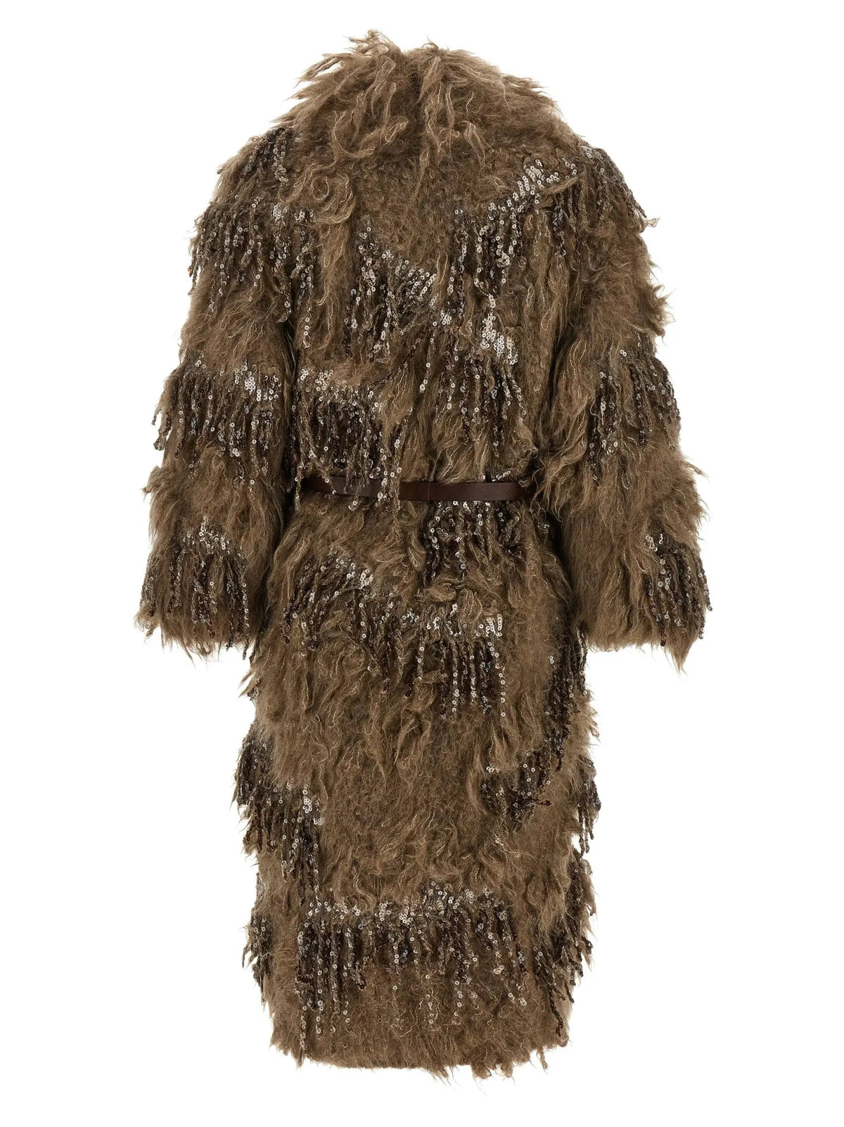 Brunello Cucinelli Brunello Cucinelli Brown Wool Coat