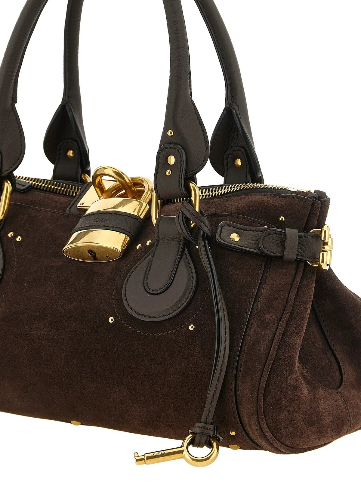 Chloé Chloé Brown Calfskin Shoulder Bag