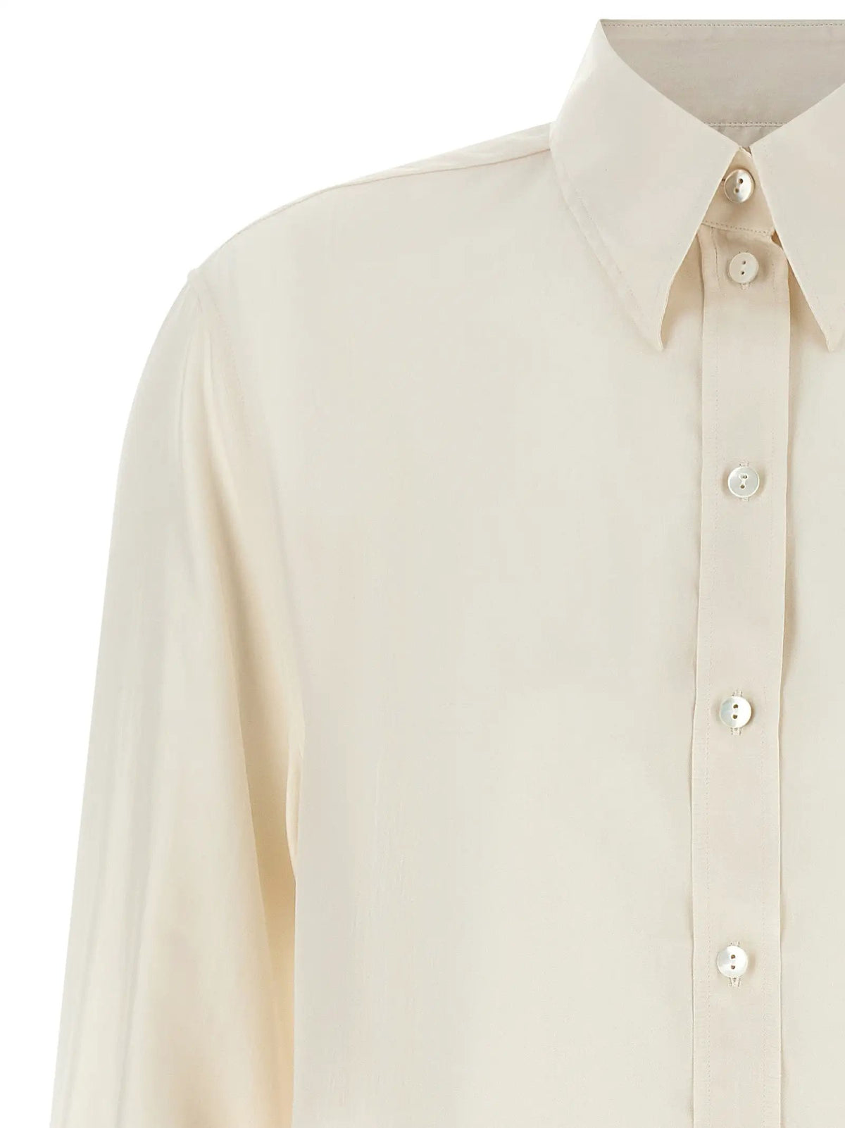 XACUS XACUS White Silk Blouse
