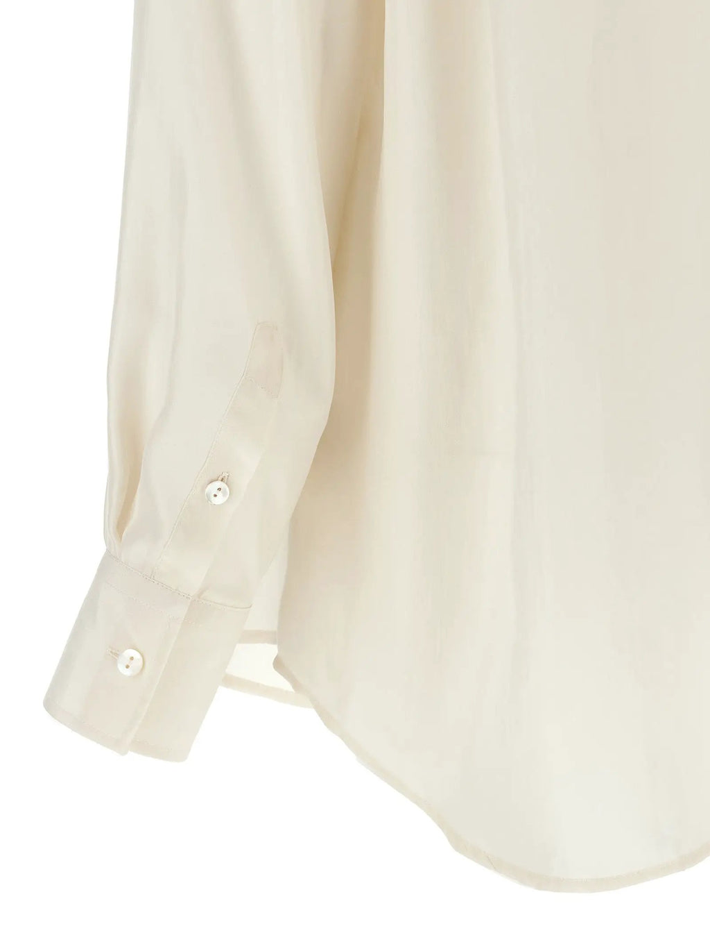 XACUS XACUS White Silk Blouse