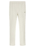 Lacoste Lacoste White Polyester Joggers (Workout Pants)